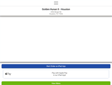 Tablet Screenshot of goldenhunanii.com
